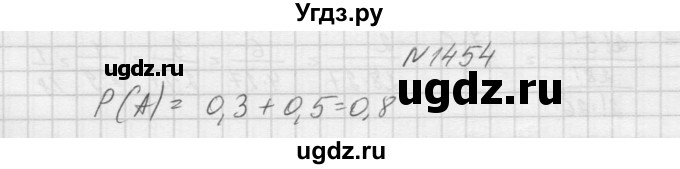 ГДЗ (Решебник к учебнику 2015) по алгебре 9 класс Макарычев Ю.Н. / упражнение / 1454