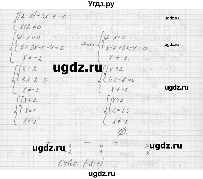 ГДЗ (Решебник к учебнику 2015) по алгебре 9 класс Макарычев Ю.Н. / упражнение / 402(продолжение 3)