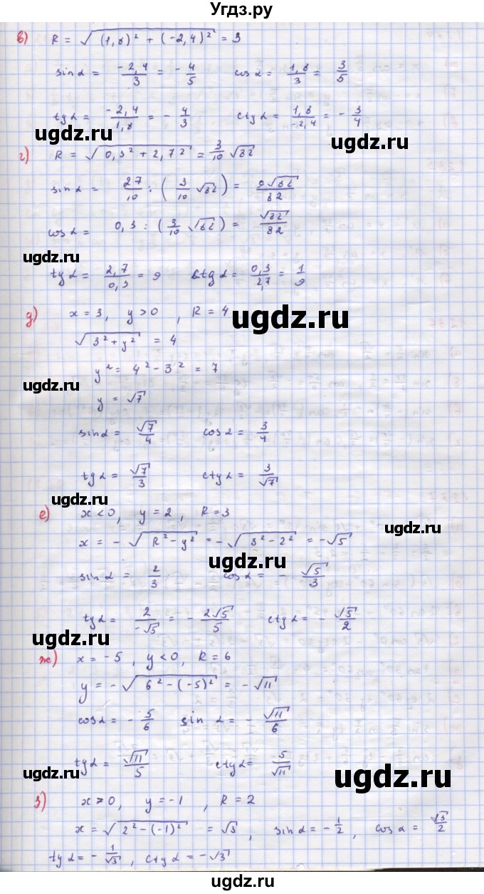 ГДЗ (Решебник к учебнику 2018) по алгебре 9 класс Макарычев Ю.Н. / упражнение / 1283(продолжение 2)