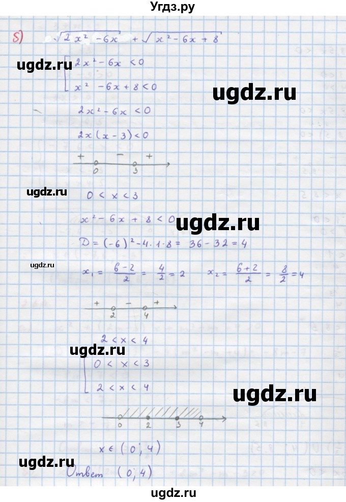 ГДЗ (Решебник к учебнику 2018) по алгебре 9 класс Макарычев Ю.Н. / упражнение / 280(продолжение 2)