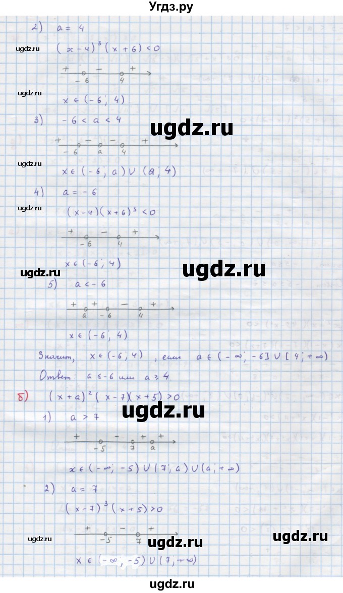 ГДЗ (Решебник к учебнику 2018) по алгебре 9 класс Макарычев Ю.Н. / упражнение / 290(продолжение 2)