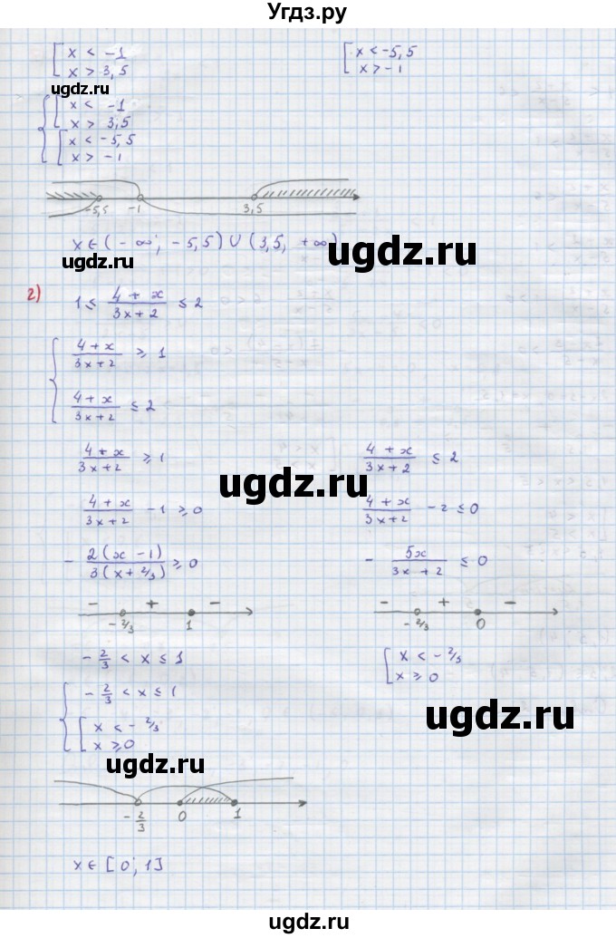 ГДЗ (Решебник к учебнику 2018) по алгебре 9 класс Макарычев Ю.Н. / упражнение / 309(продолжение 3)