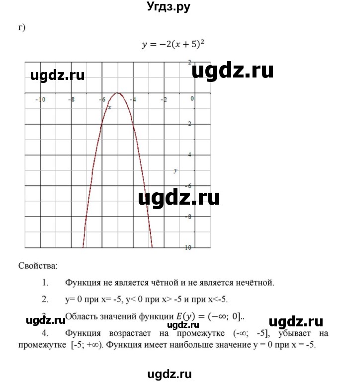 ГДЗ (Решебник к учебнику 2018) по алгебре 9 класс Макарычев Ю.Н. / упражнение / 86(продолжение 4)