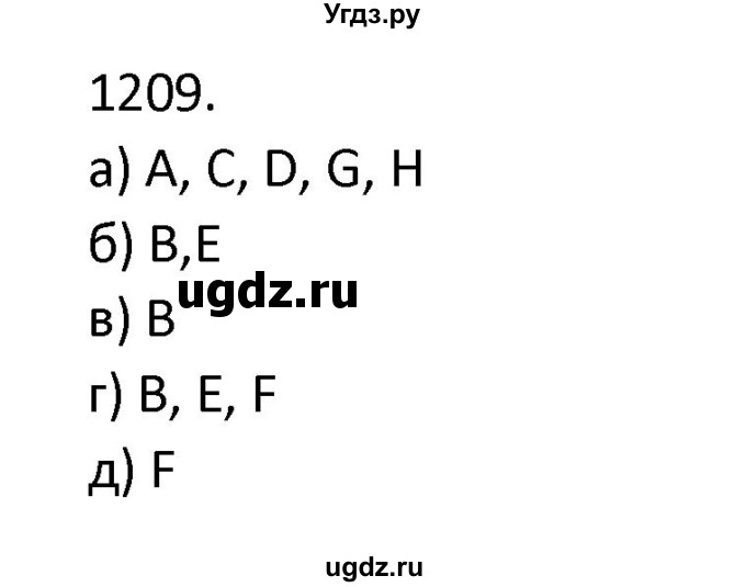 ГДЗ (Решебник к учебнику 2022) по алгебре 9 класс Макарычев Ю.Н. / упражнение / 1209