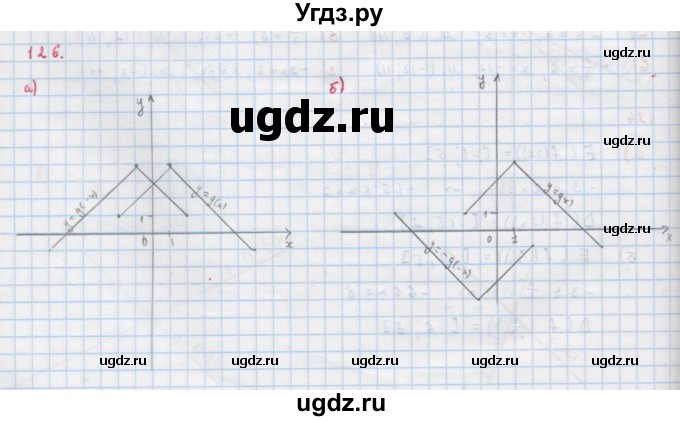 ГДЗ (Решебник к учебнику 2022) по алгебре 9 класс Макарычев Ю.Н. / упражнение / 126