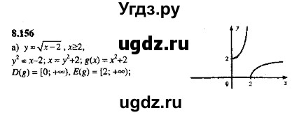 ГДЗ (Решебник №2) по алгебре 8 класс (задачник) Галицкий М.Л. / § 8 / 8.156