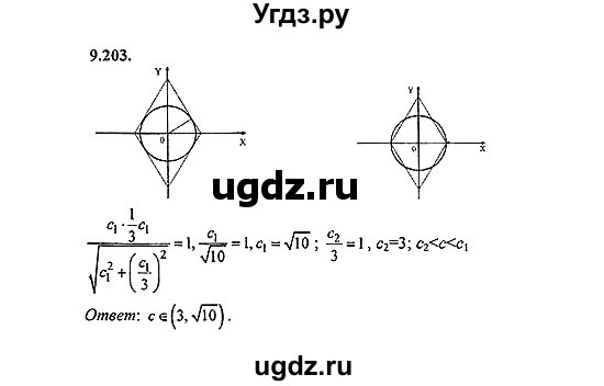 ГДЗ (Решебник №2) по алгебре 8 класс (задачник) Галицкий М.Л. / § 9 / 9.203