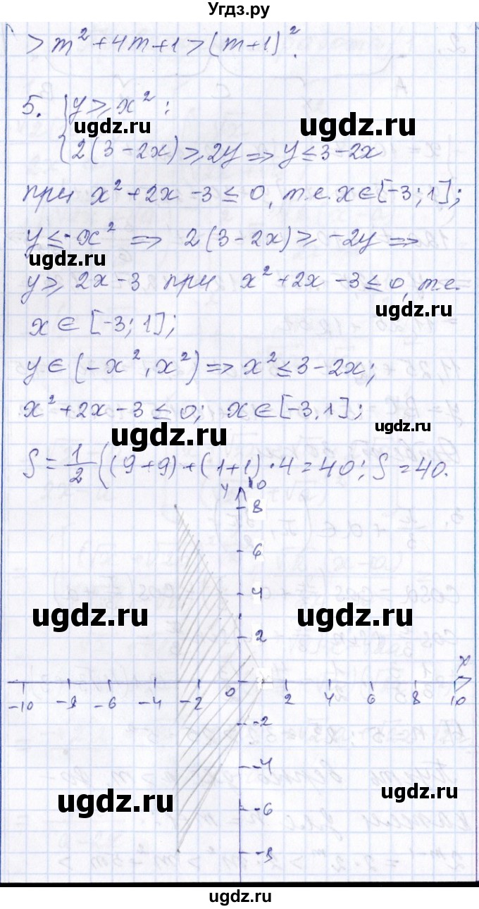 ГДЗ (Решебник №1) по алгебре 8 класс (задачник) Галицкий М.Л. / проверочная работа / 1(продолжение 3)