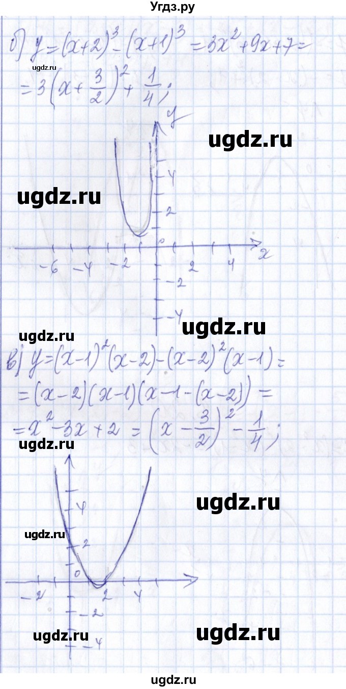 ГДЗ (Решебник №1) по алгебре 8 класс (задачник) Галицкий М.Л. / § 8 / 8.20(продолжение 2)