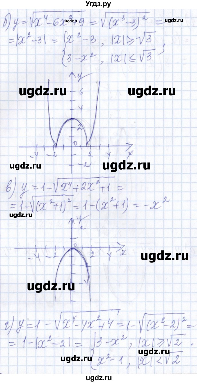 ГДЗ (Решебник №1) по алгебре 8 класс (задачник) Галицкий М.Л. / § 8 / 8.21(продолжение 2)