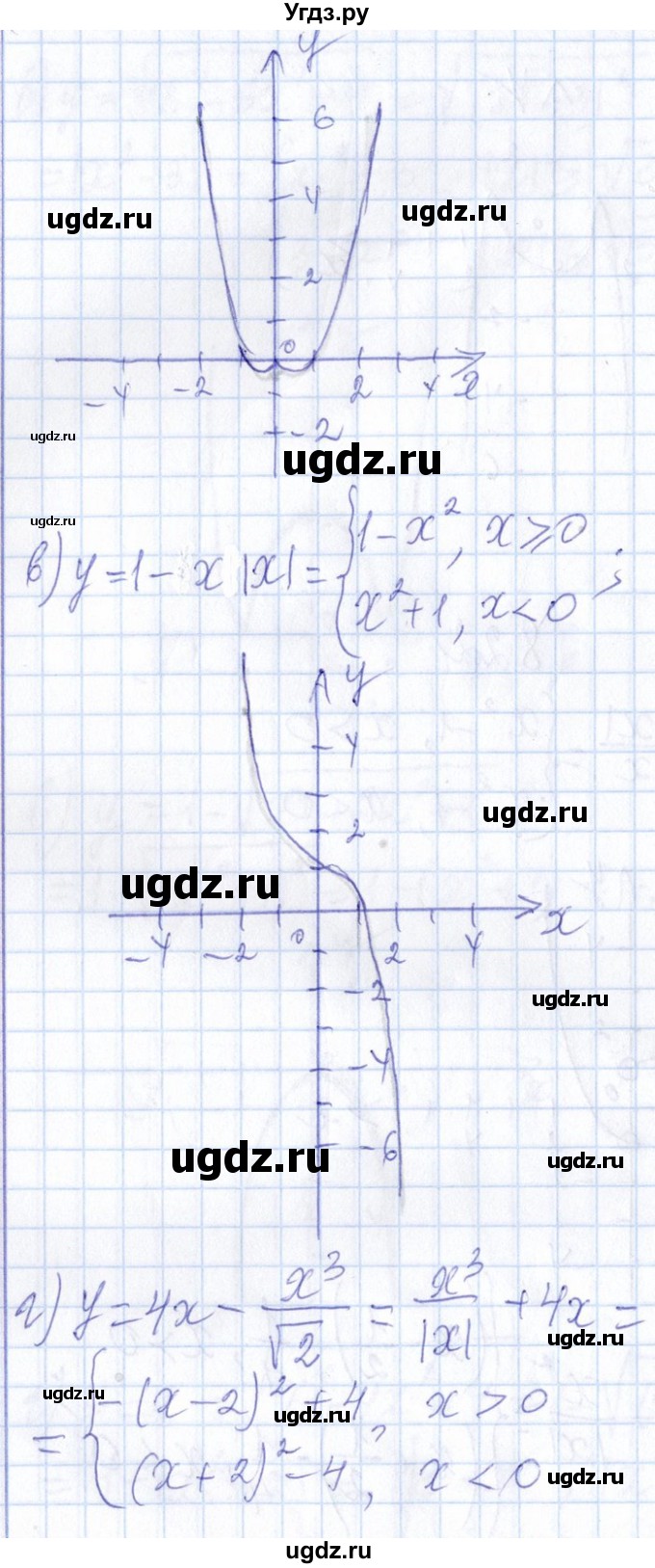 ГДЗ (Решебник №1) по алгебре 8 класс (задачник) Галицкий М.Л. / § 8 / 8.22(продолжение 2)