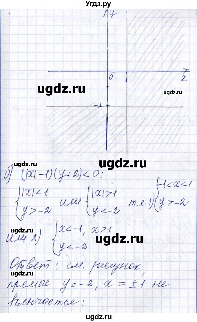 ГДЗ (Решебник №1) по алгебре 8 класс (задачник) Галицкий М.Л. / § 9 / 9.67(продолжение 2)