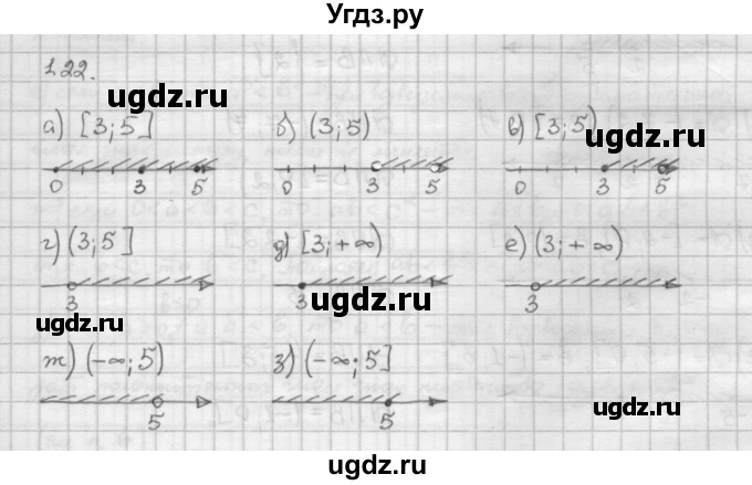 ГДЗ (Решебник) по алгебре 10 класс Никольский С.М. / § 1. действительные числа. / 1.22