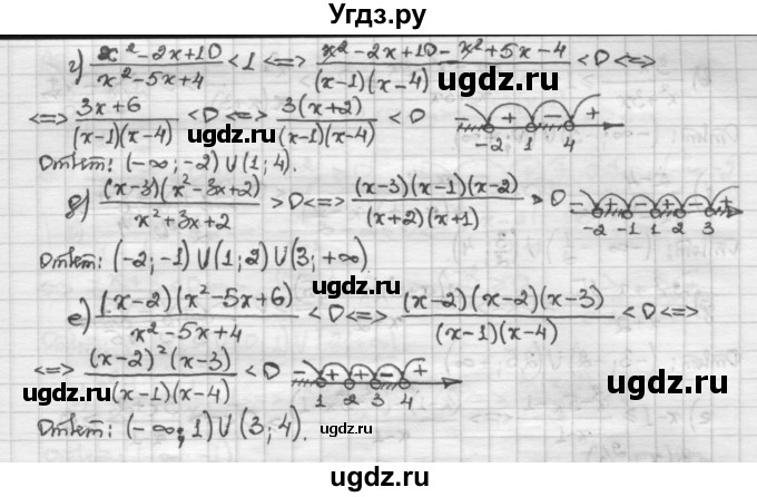 ГДЗ (Решебник) по алгебре 10 класс Никольский С.М. / Задания для повторения / 92(продолжение 2)