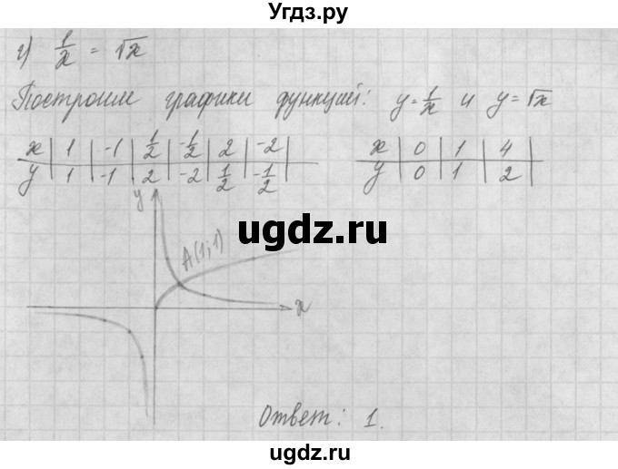 ГДЗ (Решебник) по алгебре 8 класс (задачник) А.Г. Мордкович / § 18 номер / 29(продолжение 3)