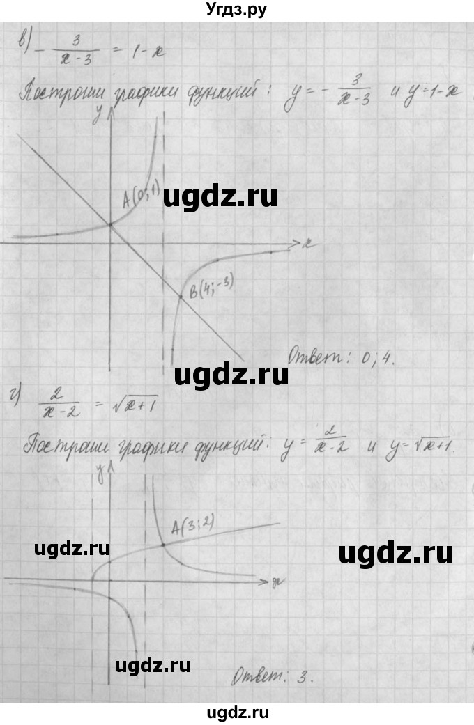 ГДЗ (Решебник) по алгебре 8 класс (задачник) А.Г. Мордкович / § 19 номер / 24(продолжение 2)