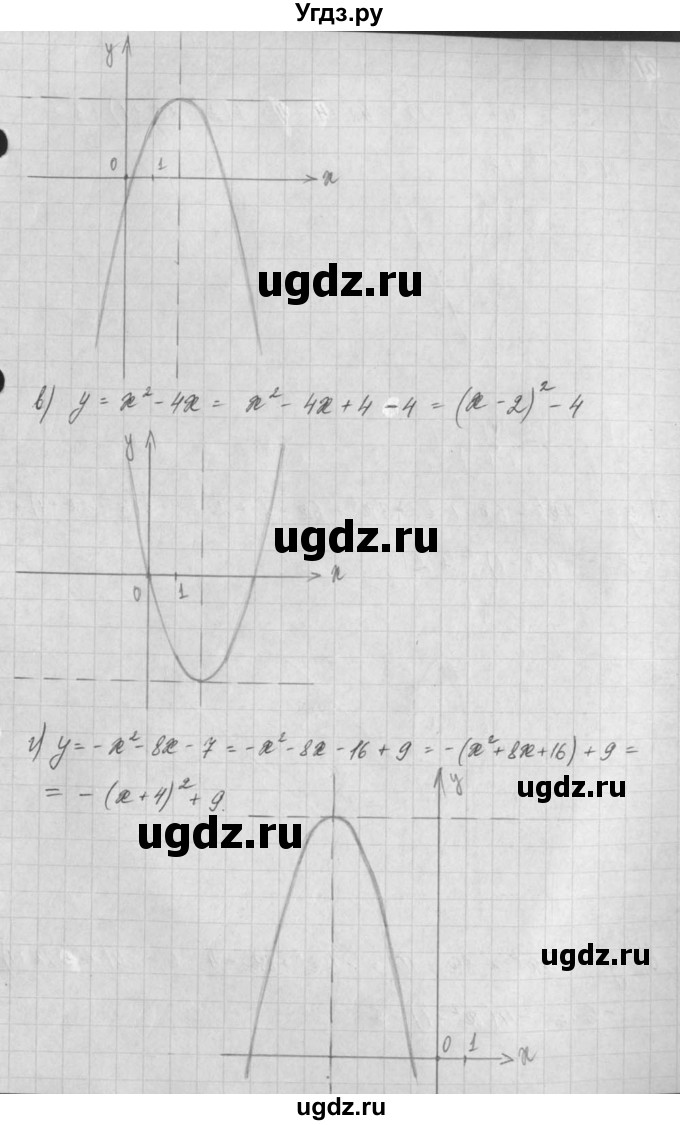 ГДЗ (Решебник) по алгебре 8 класс (задачник) А.Г. Мордкович / § 19 номер / 86(продолжение 2)