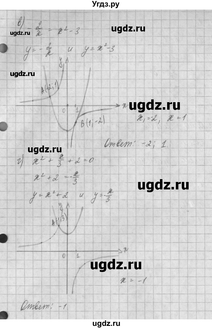 ГДЗ (Решебник) по алгебре 8 класс (задачник) А.Г. Мордкович / § 21 номер / 24(продолжение 2)