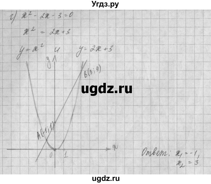 ГДЗ (Решебник) по алгебре 8 класс (задачник) А.Г. Мордкович / § 21 номер / 4(продолжение 3)