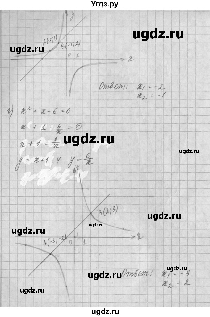 ГДЗ (Решебник) по алгебре 8 класс (задачник) А.Г. Мордкович / § 21 номер / 5(продолжение 3)