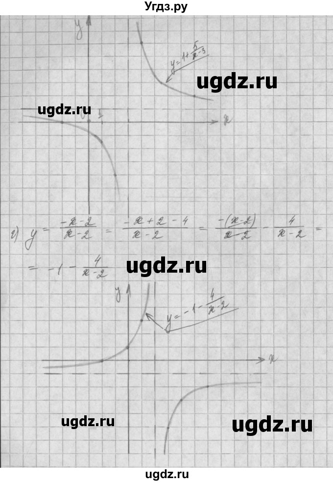 ГДЗ (Решебник) по алгебре 8 класс (задачник) А.Г. Мордкович / § 22 номер / 4(продолжение 2)