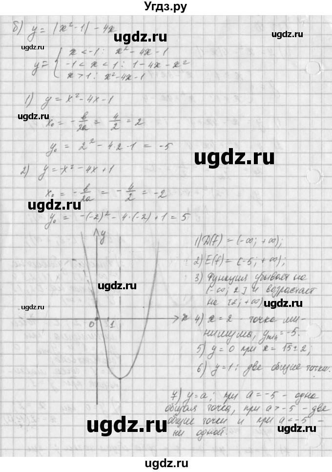 ГДЗ (Решебник) по алгебре 8 класс (задачник) А.Г. Мордкович / § 23 номер / 20(продолжение 2)
