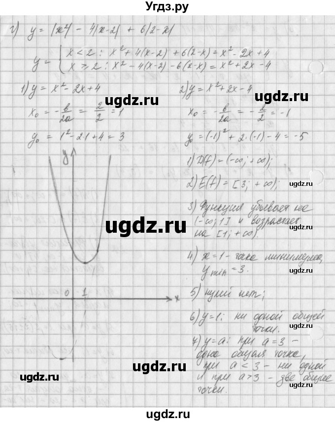 ГДЗ (Решебник) по алгебре 8 класс (задачник) А.Г. Мордкович / § 23 номер / 20(продолжение 4)