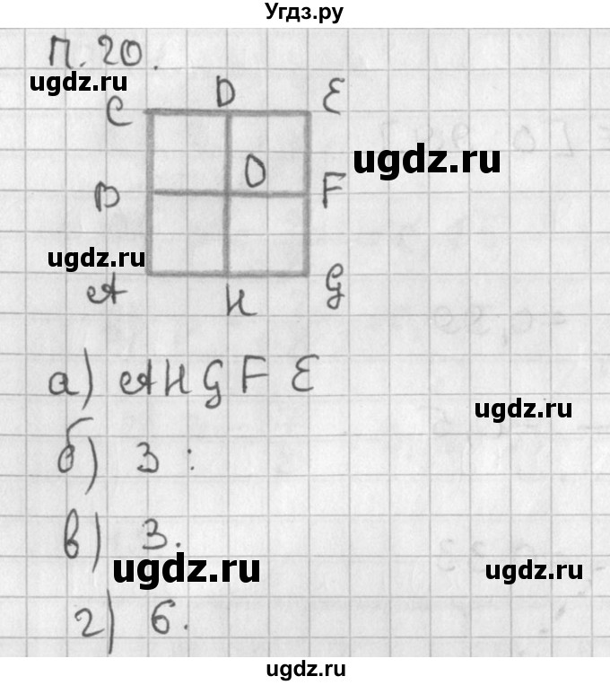 ГДЗ (Решебник) по алгебре 8 класс (задачник) А.Г. Мордкович / комбинаторные задачи номер / 20