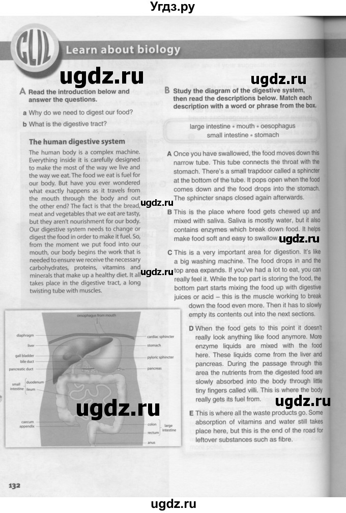 ГДЗ (Условия) по английскому языку 11 класс Ю.А. Комарова / страницы номер / 132