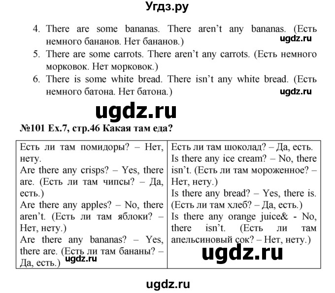 ГДЗ (Решебник) по английскому языку 4 класс (Brilliant ) Комарова Ю.А. / страница номер / 46(продолжение 2)
