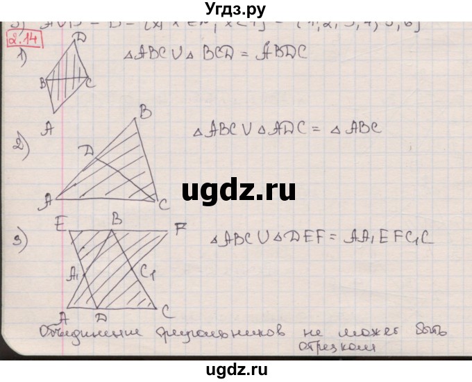 ГДЗ (Решебник) по алгебре 8 класс Мерзляк А.Г. / § 2 / 2.14