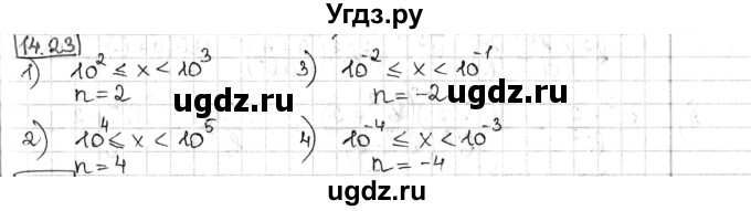 ГДЗ (Решебник) по алгебре 8 класс Мерзляк А.Г. / § 14 / 14.23