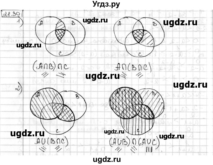 ГДЗ (Решебник) по алгебре 8 класс Мерзляк А.Г. / § 21 / 21.30