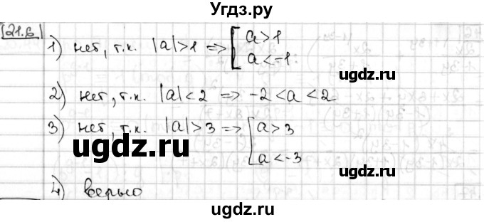 ГДЗ (Решебник) по алгебре 8 класс Мерзляк А.Г. / § 21 / 21.6