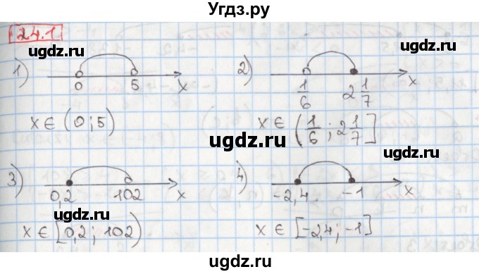 ГДЗ (Решебник) по алгебре 8 класс Мерзляк А.Г. / § 24 / 24.1