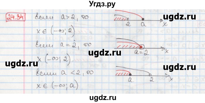 ГДЗ (Решебник) по алгебре 8 класс Мерзляк А.Г. / § 24 / 24.34