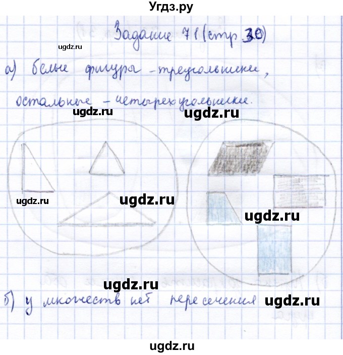 ГДЗ (Решебник) по информатике 2 класс Горячев А.В. / раздел 3 / 71