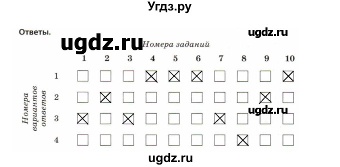 ГДЗ (Решебник) по физике 7 класс (рабочая тетрадь) Н.С. Пурышева / тест 2. вариант / 2(продолжение 2)