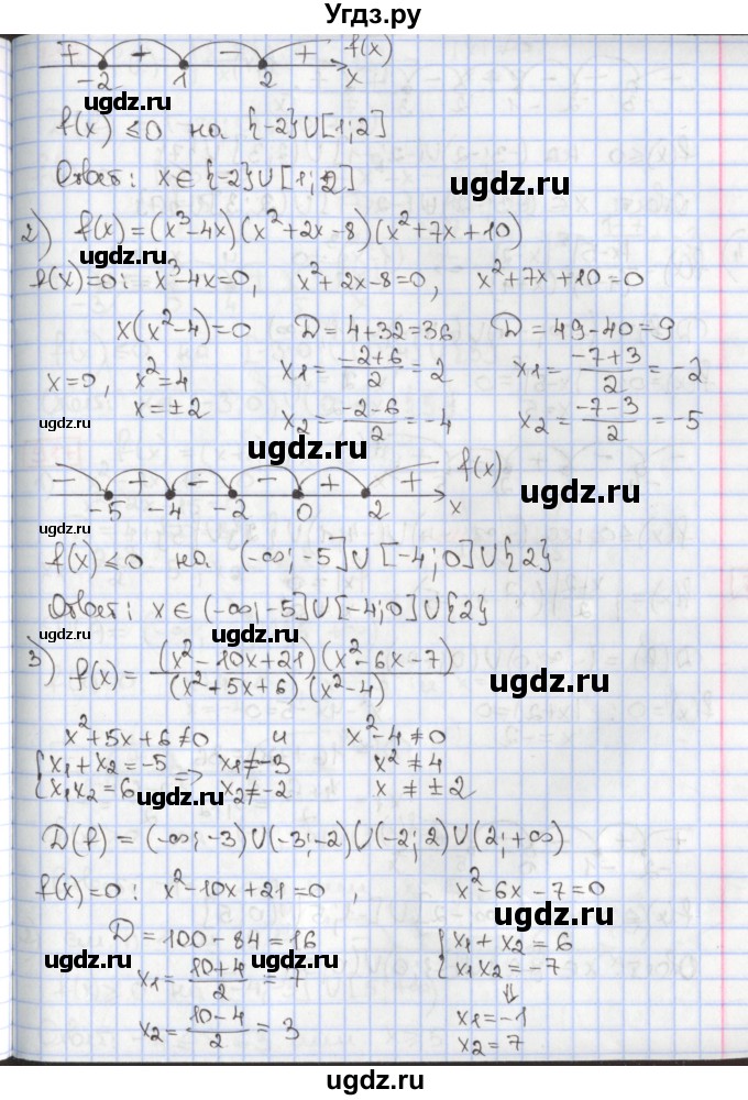 ГДЗ (Решебник к учебнику 2020) по алгебре 9 класс Мерзляк А.Г. / § 9 / 9.14(продолжение 2)