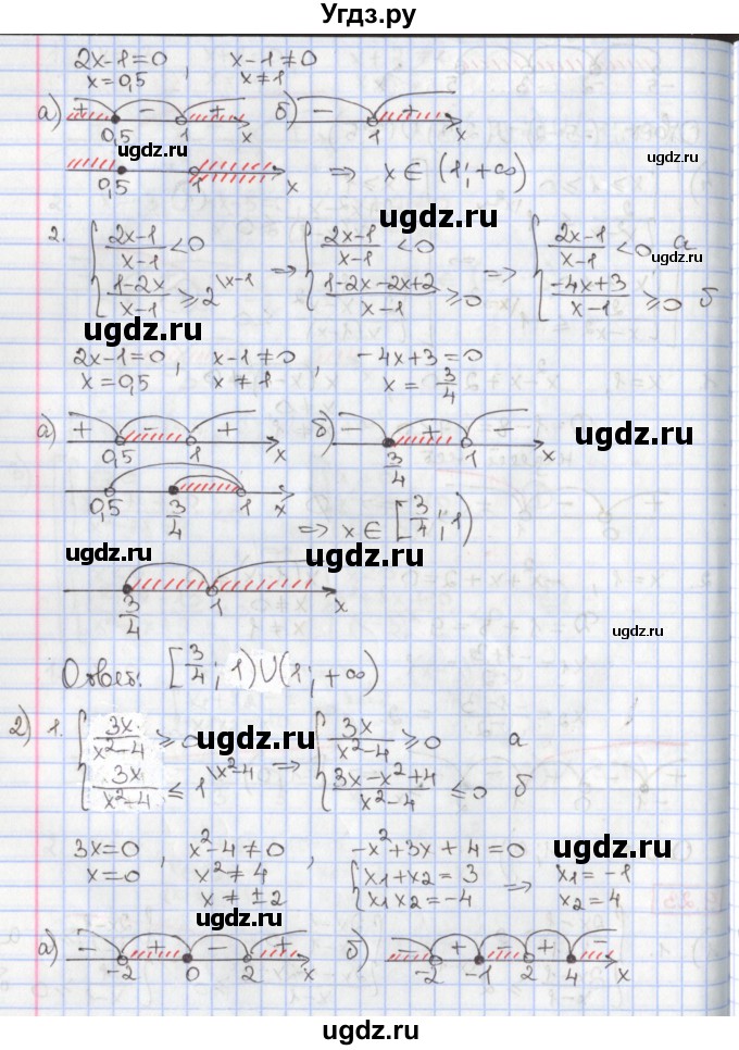 ГДЗ (Решебник к учебнику 2020) по алгебре 9 класс Мерзляк А.Г. / § 9 / 9.23(продолжение 2)