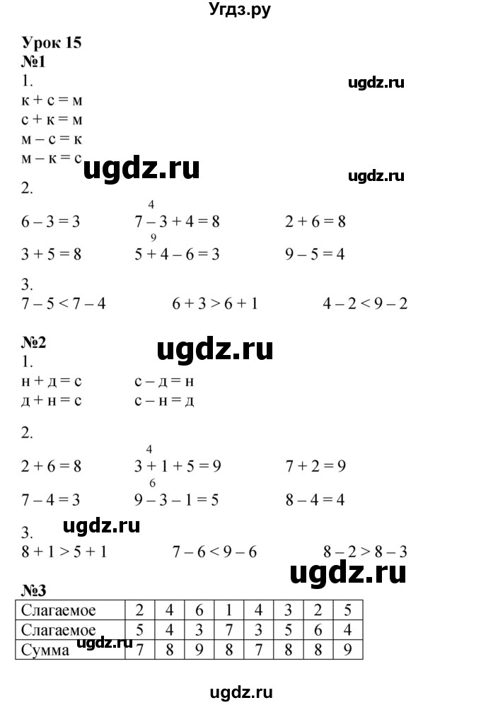 ГДЗ (Решебник 2022) по математике 1 класс (рабочая тетрадь) Петерсон Л.Г. / часть 2. страница / 32
