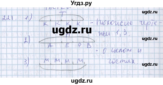 ГДЗ (Решебник) по математике 3 класс Давыдов В.В. / упражнение / 221