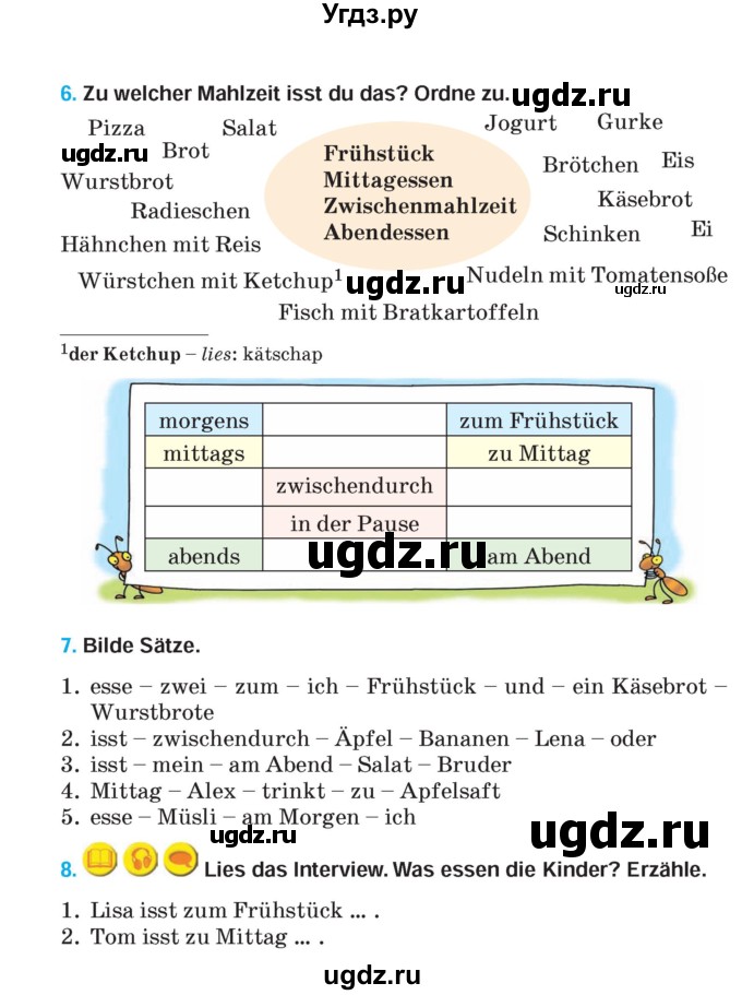ГДЗ (Учебник) по немецкому языку 5 класс Салынская С.И. / часть 1. страница / 48