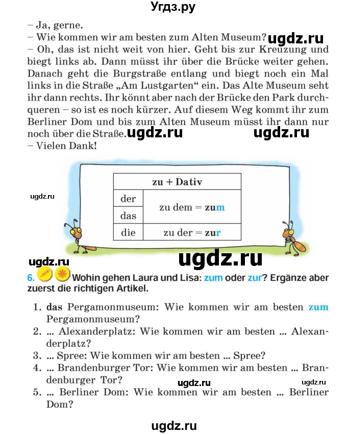 ГДЗ (Учебник) по немецкому языку 5 класс Салынская С.И. / часть 2. страница / 20