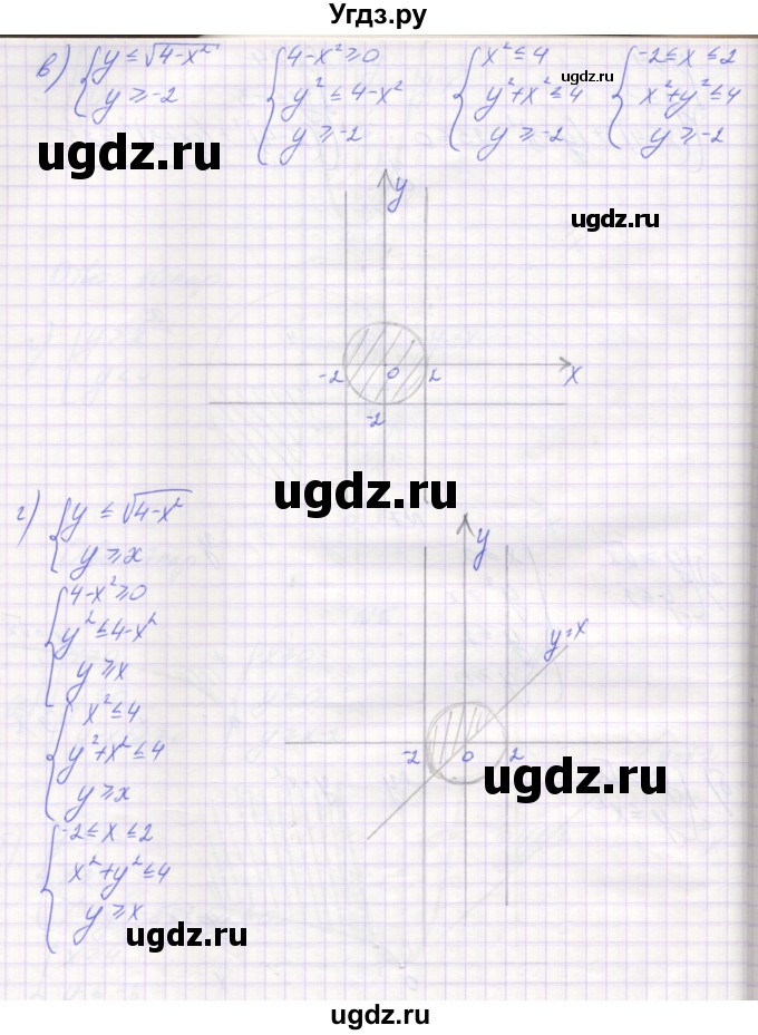 ГДЗ (Решебник ) по алгебре 9 класс (дидактические материалы) Звавич Л.И. / вариант 1 / С-30 / 7(продолжение 2)