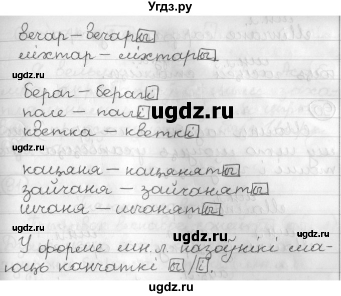 ГДЗ (Решебник) по белорусскому языку 3 класс Свириденко В.И. / часть 2. упражнение-№ / 87(продолжение 2)