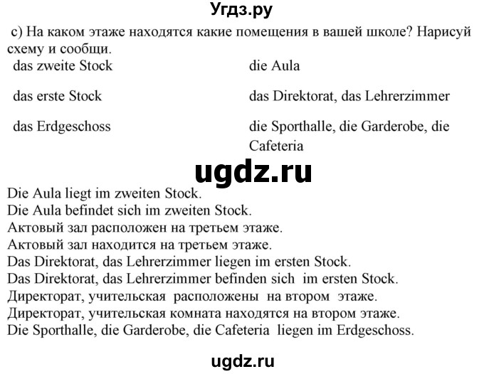 ГДЗ (Решебник) по немецкому языку 6 класс Салынская С.И. / часть 1. страница / 36