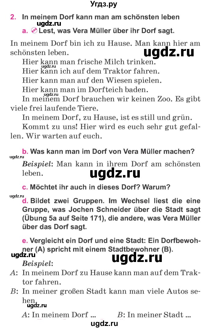 ГДЗ (Учебник) по немецкому языку 7 класс Будько А. Ф. / страница номер / 180