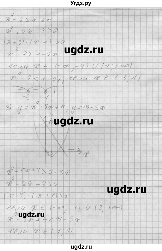 ГДЗ (Решебник №2) по алгебре 8 класс Колягин Ю.М. / упражнение номер / 698(продолжение 2)
