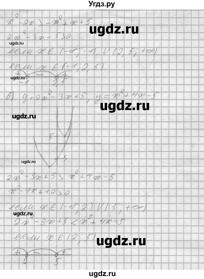 ГДЗ (Решебник №2) по алгебре 8 класс Колягин Ю.М. / упражнение номер / 698(продолжение 4)